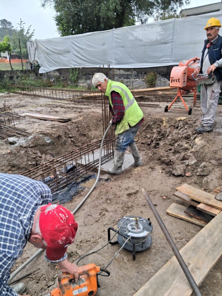Construção da creche em Lordelo — Fundação A Lord