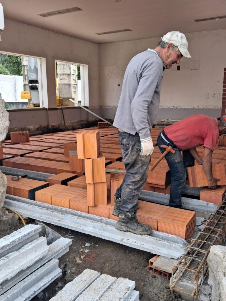 Construção da creche em Lordelo — Fundação A Lord