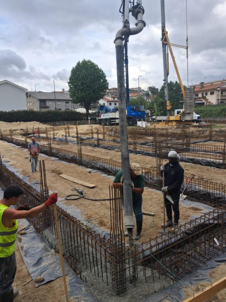 Construção da creche em Lordelo — Fundação A Lord