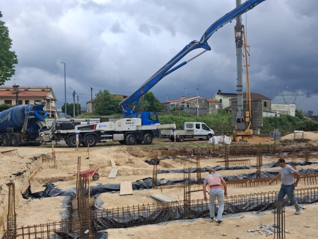 Construção da creche em Lordelo — Fundação A Lord